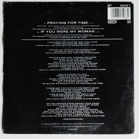 George michael praying for time single vinyle 45t occasion 1