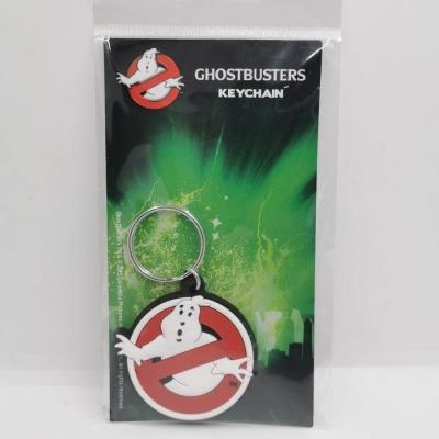 Ghostbusters porte cles caoutchouc logo 2