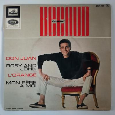 Gilbert becaud don juan l orange single vinyle ep occasion