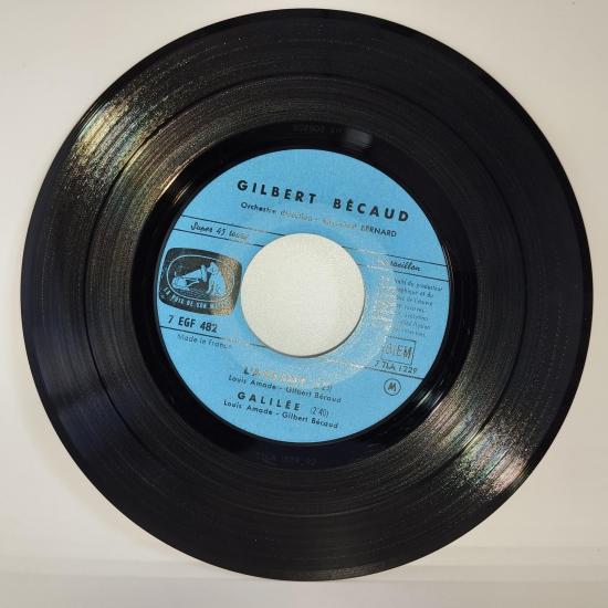 Gilbert becaud l absent single vinyle ep occasion 2