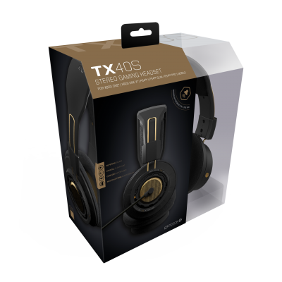 Gioteck tx 40s stereo gaming headset black bronze for xbox series xbox one ps5 ps4 mobile