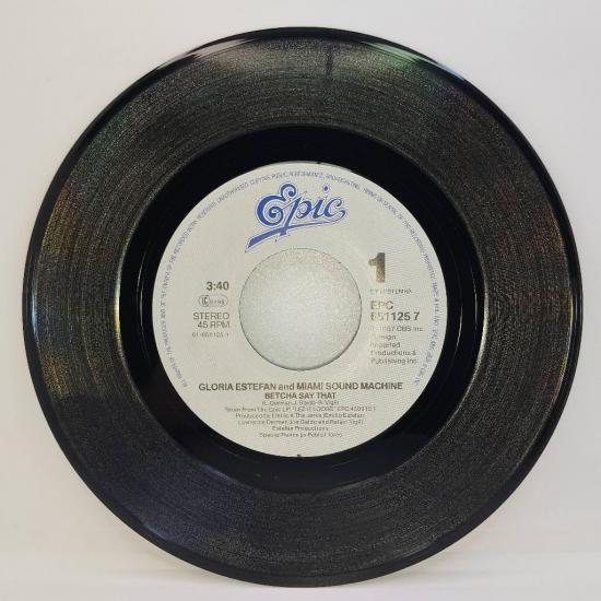 Gloria estefan betcha say that single vinyle 45t occasion 2