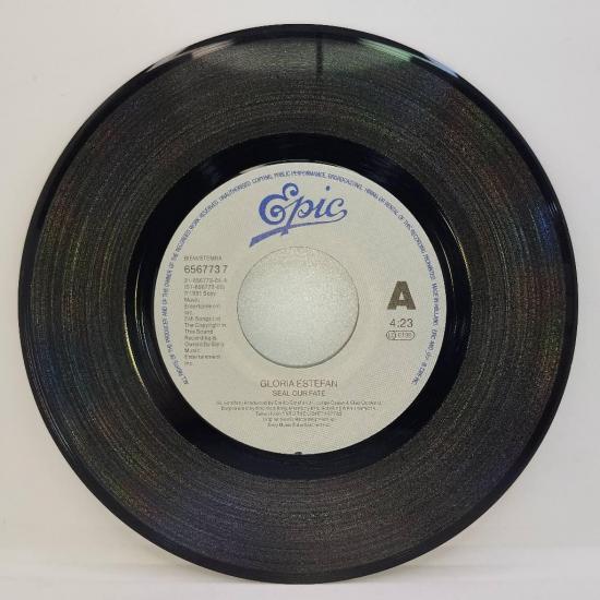 Gloria estefan seal our fate single vinyle 45t occasion 2