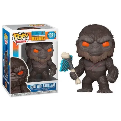 Godzilla vs kong pop n 1021 kong w axe