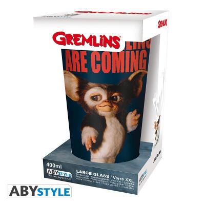 Gremlins verre xxl 400 ml the gremlins are coming
