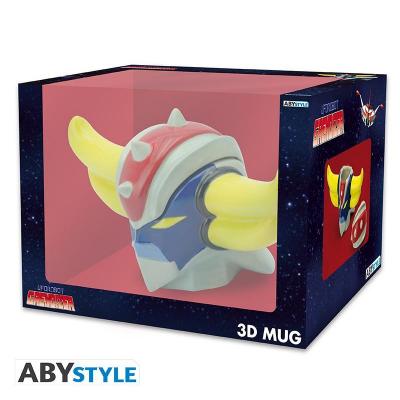 Grendizer mug 3d goldorak x2