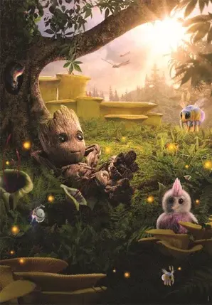 Groot i am groot puzzle marvel 300p 1