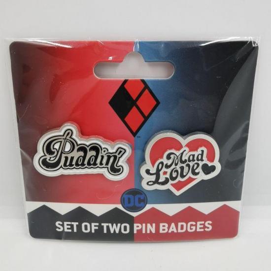 Harley quinn puddin mad love set de 2 pin s en email 1