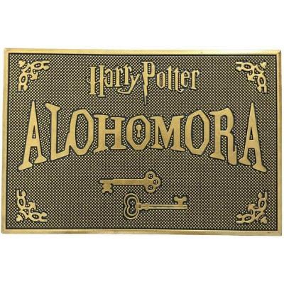 Harry potter alohomora paillasson caoutchouc 40x60cm 2
