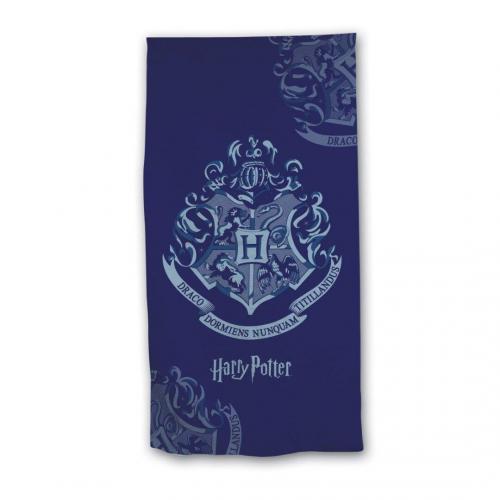 Harry potter blue serviette de plage 100 microfibre 70x140cm
