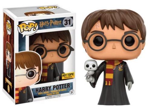 Harry potter bobble head pop n 31 harry with hedwig limited