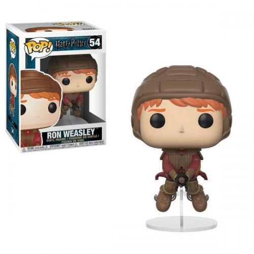 Harry potter bobble head pop n 54 ron weasley on broom
