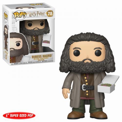 Harry potter bobble head pop n 78 hagrid with cake oversize