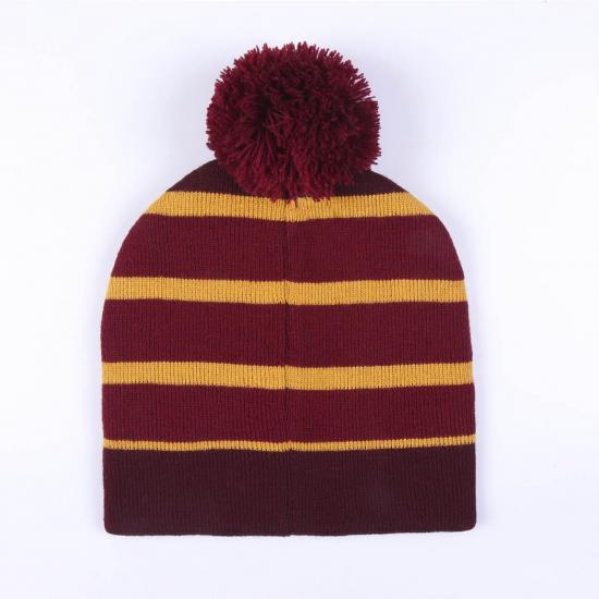 Harry potter bonnet pompon jacquard gryffondor 2