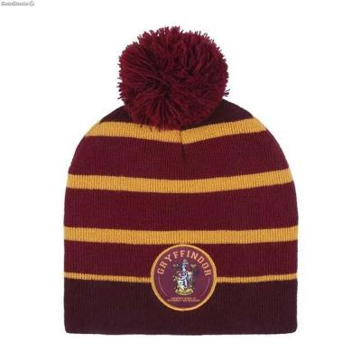 Harry potter bonnet pompon jacquard gryffondor enfants