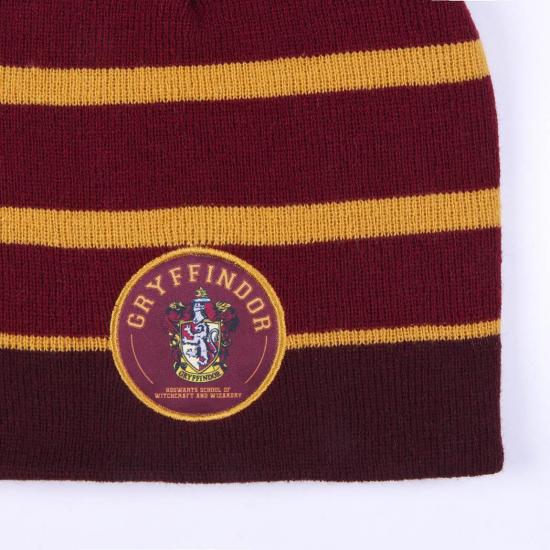 Harry potter bonnet pompon jacquard gryffondor