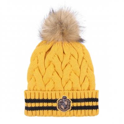 Harry potter bonnet pompon poufsouffle