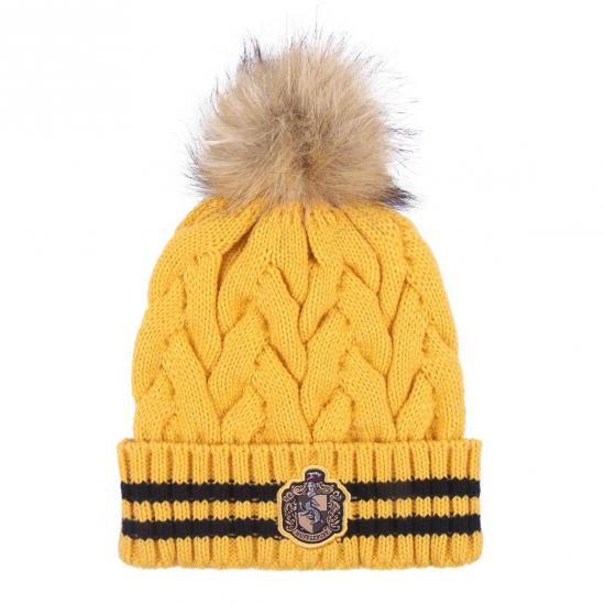 Harry potter bonnet pompon poufsouffle