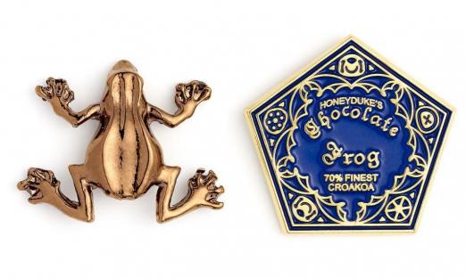 Harry potter chocolate frog pin s