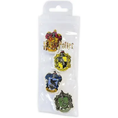 Harry potter eraser set houses