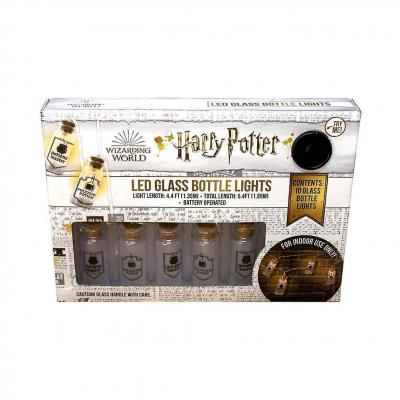 Harry potter guirlande led lumineuse flacons potions magiques 1 65m