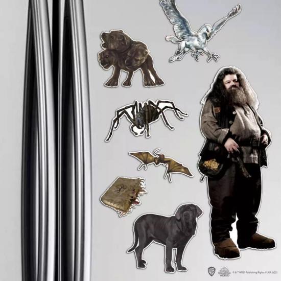 Harry potter hagrid planche de 7 magnets en mousse 1