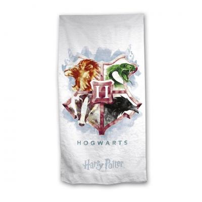 Harry potter hogwarts serviette de plage 100 coton 70x140cm