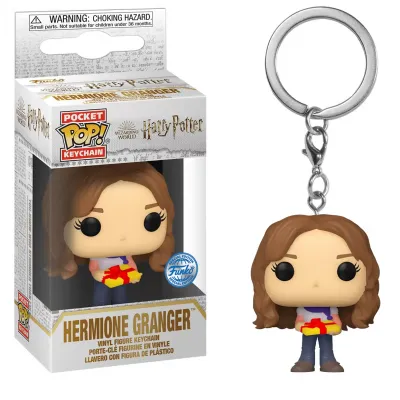 Harry potter holiday pocket pop keychains 20eme ann hermione
