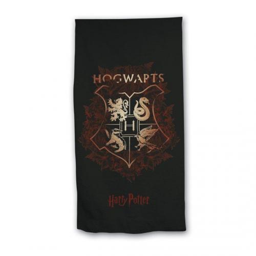 Harry potter house serviette de plage 100 microfibre 70x140cm