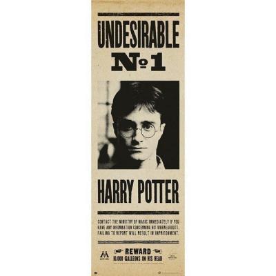 Harry potter indesirable n 1 poster de porte 53x158