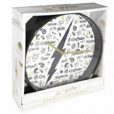 Harry potter infographic horloge murale 25cm