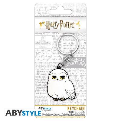 Harry potter keychain pvc hedwig x4