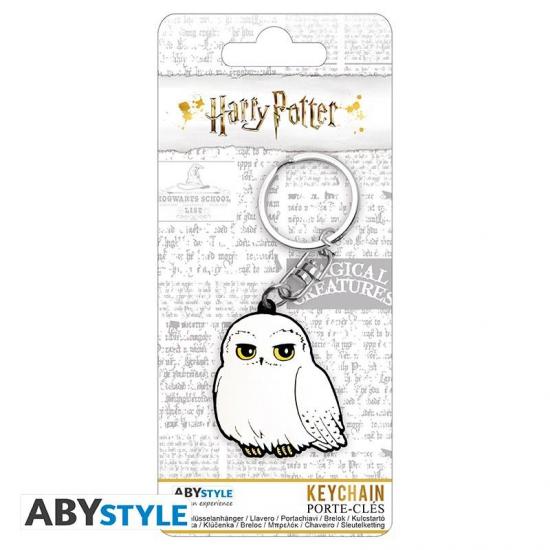 Harry potter keychain pvc hedwig x4