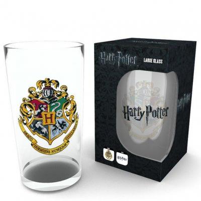 Harry potter large glasses 500ml crest