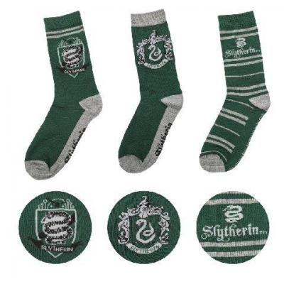 Harry potter lot 3 paires chaussettes serpentard taille 35 45