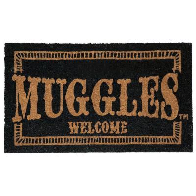 Harry potter muggles welcome paillasson 60x40x2cm