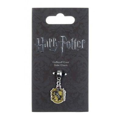Harry potter pendentif slider charm 24 hufflepuff crest