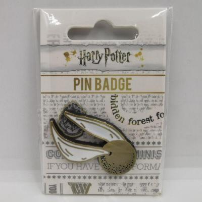 Harry potter pin badge enamel golden snitch 1