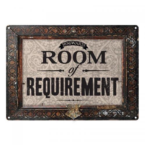 Harry potter plaque metal 21 x 15 room of requirement
