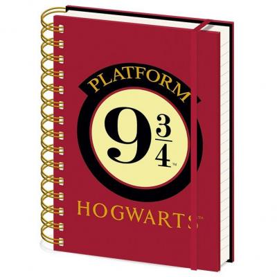 Harry potter platform 9 3 4 notebook a5