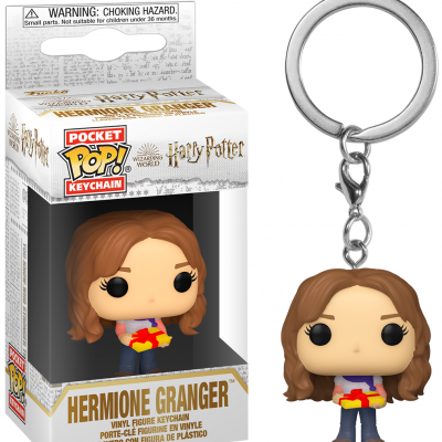 Harry potter pocket pop keychain holiday hermione granger
