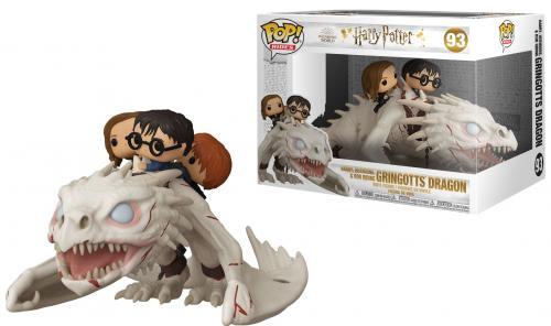 Harry potter pop rides n 93 harry ron hermione w dragon