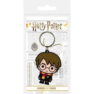 Harry potter porte cles caoutchouc harry chibi