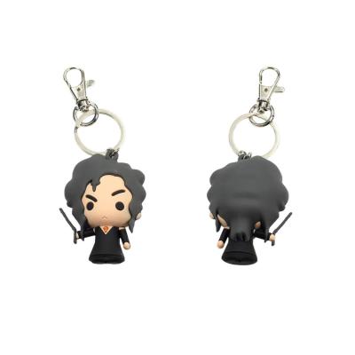 Harry potter rubber figure keychain bellatrix lestrange