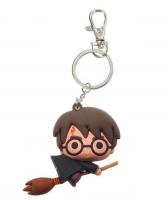 Harry potter rubber figure keychain harry potter nimbus 1