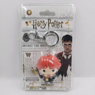 Harry potter rubber figure keychain ron weasley 1