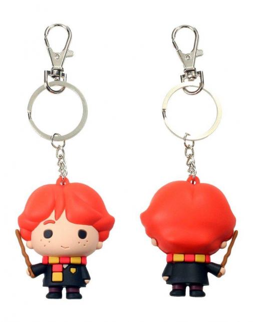 Harry potter rubber figure keychain ron weasley