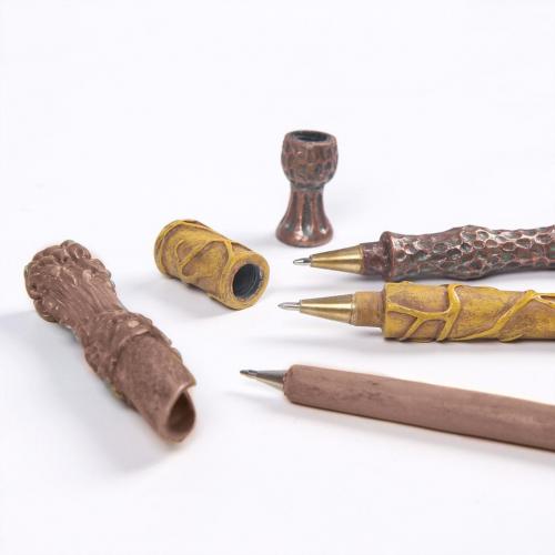 Harry potter set de 3 stylos bille baguettes 1