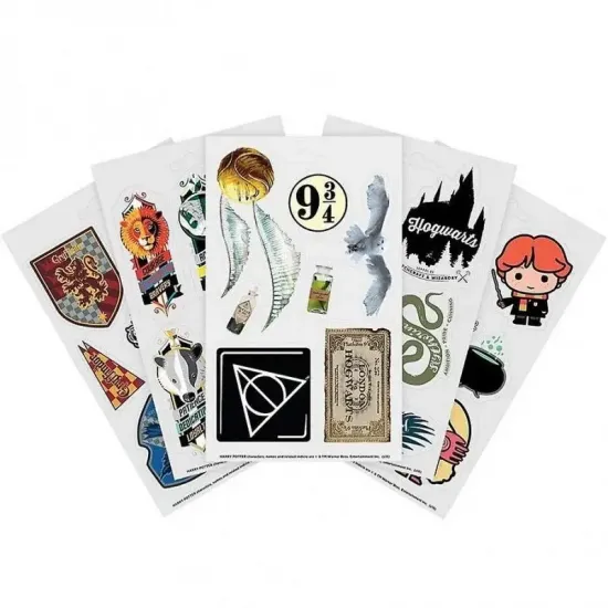 Harry potter set de 34 stickers artefacts