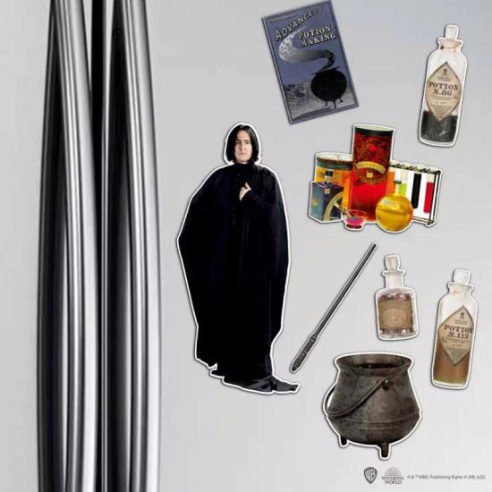 Harry potter severus rogue planche de 8 magnets en mousse 2